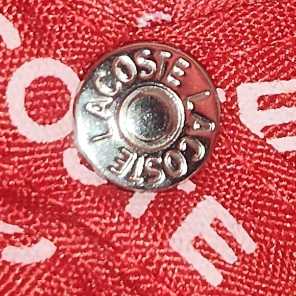 Lacoste-sport Men's Red Hat - Picture 5 of 7